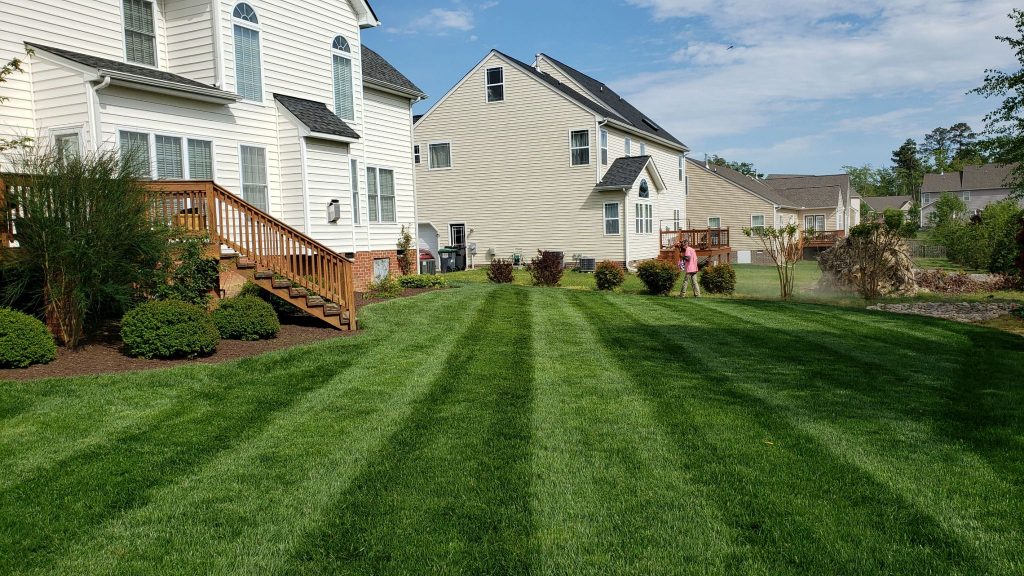 How to stripe a lawn