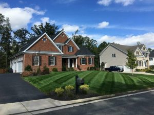 Collington Lawn Aeration Seeding Fertilization by Picture Perfect Lawn Maintenance | (804) 530-2540